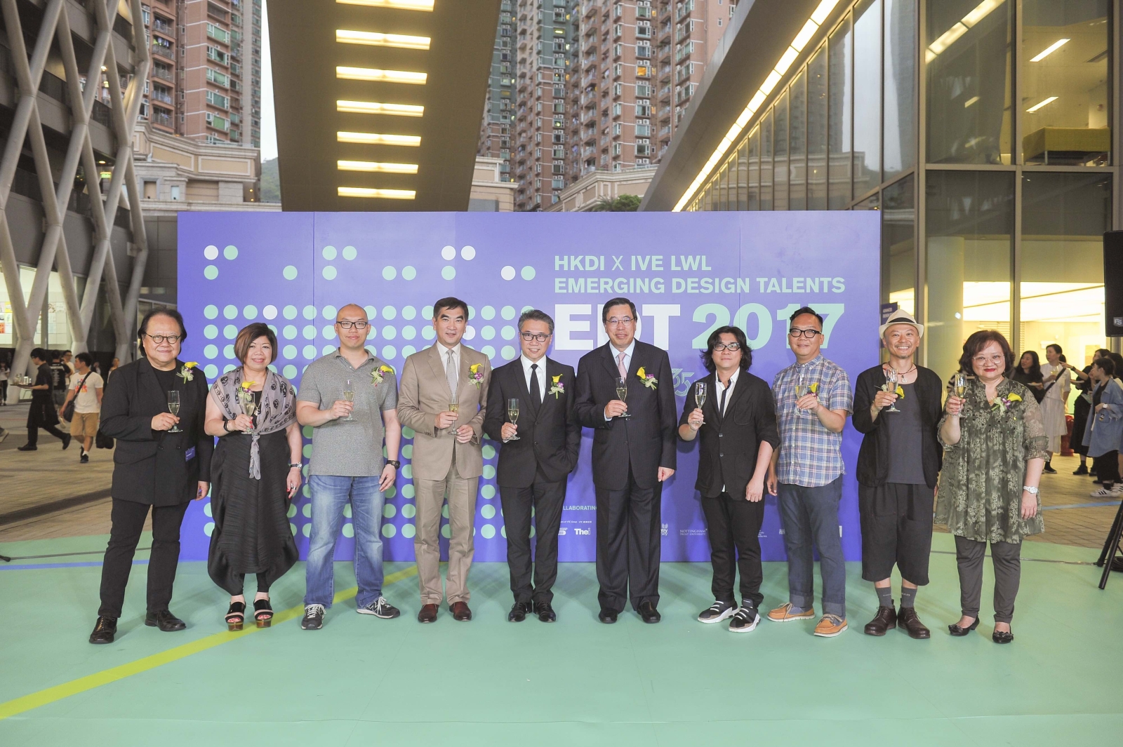 Guests of honour officiated at the opening ceremony of "Emerging Design Talents 2017"