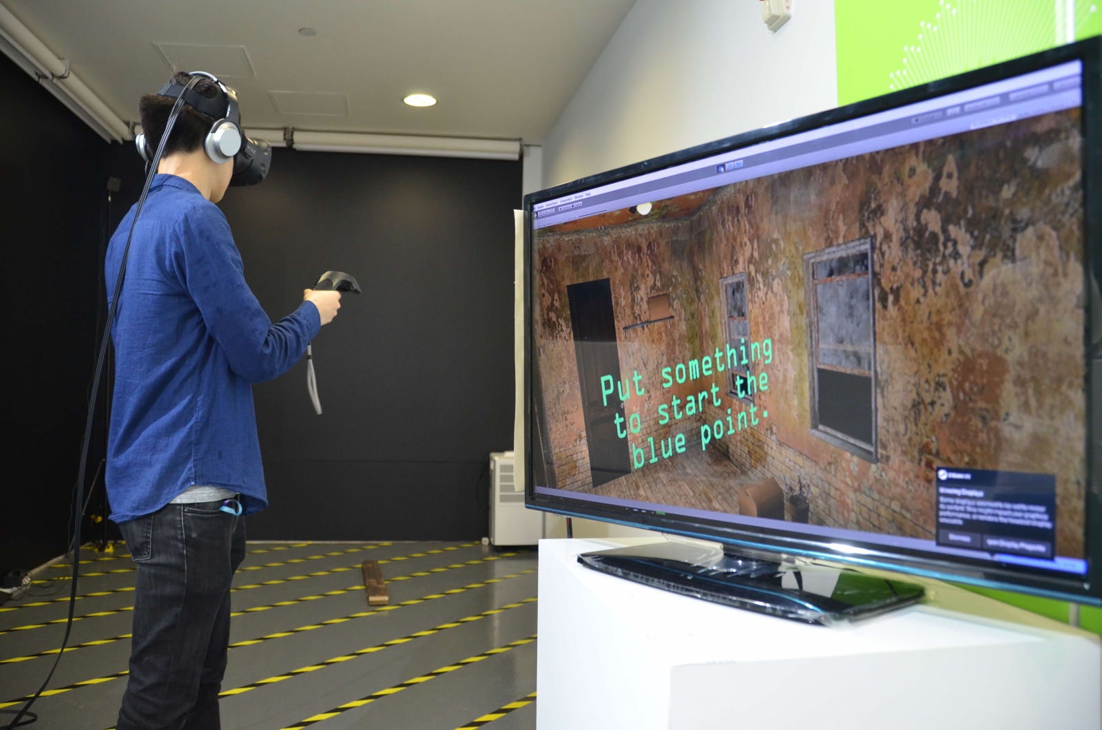 Graduation work “Intrusion”, a VR game, attracted lots of audience